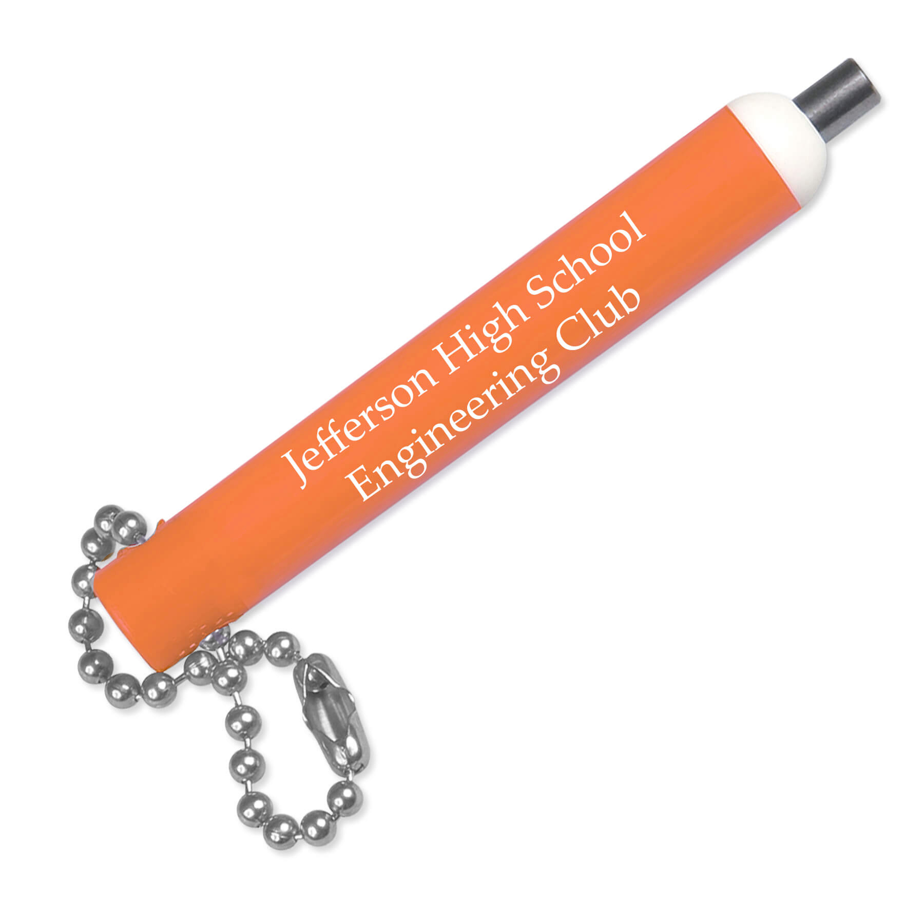 MI8856          - Magnet Tag with Beaded Chain                                          